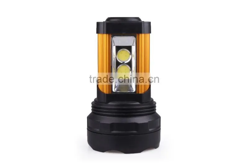 handheld rechargeable outdoor maintenance high power searchlight 5JG-A399 cree 15w maintenance work light and side warning light