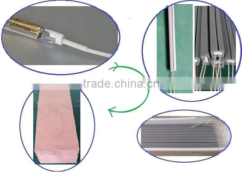 quartz halogen oven heating element,timber dryer infrared heating lamp