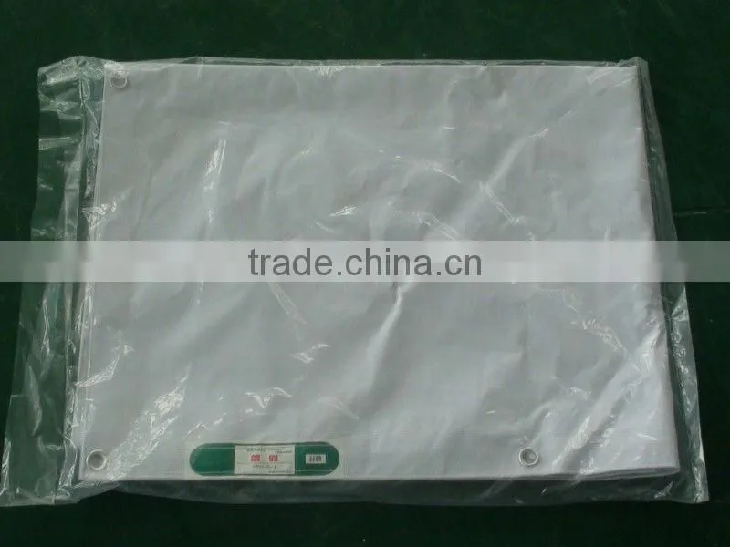 PVC Fire Retardant Laminated Building Protection Tarpaulin