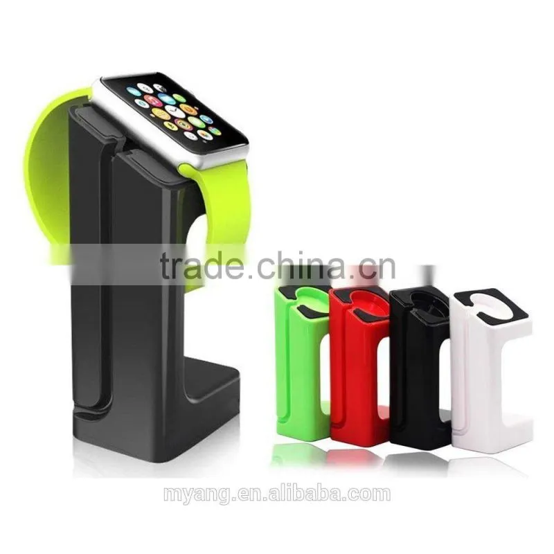 2015 Shenzhen Wholesale New wood watch display Charging stand for apple wach/hot watch holder/watch display/hanging watch holde