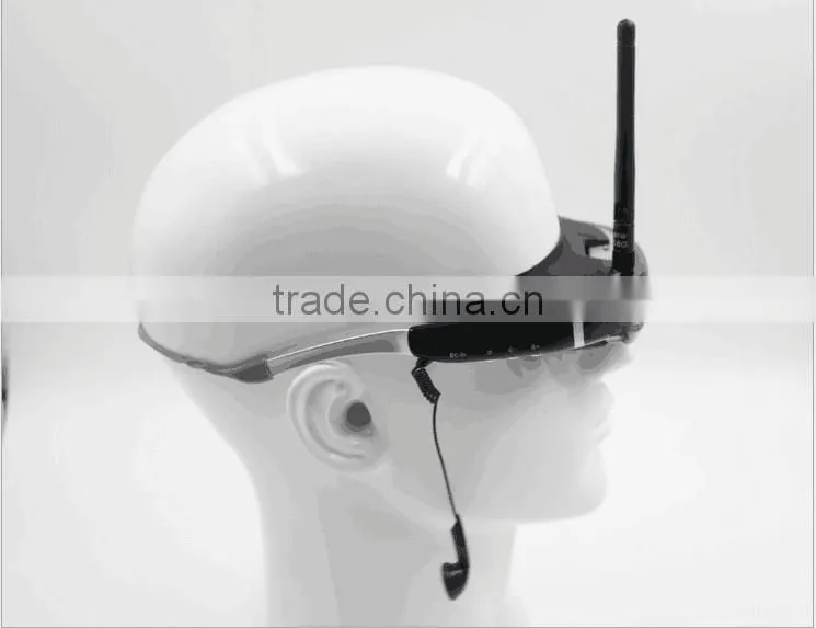HD 5.8GHz Wireless Eyewear Video Glasses For FPV Racing Drone Glasses Support 68inch Full Color LCOS Screen