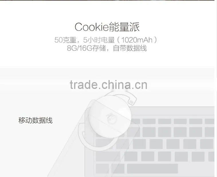 Newest Innovate Multifunction Flash Driver Mini 1020 mAh Power Bank With Charger Cable U disk