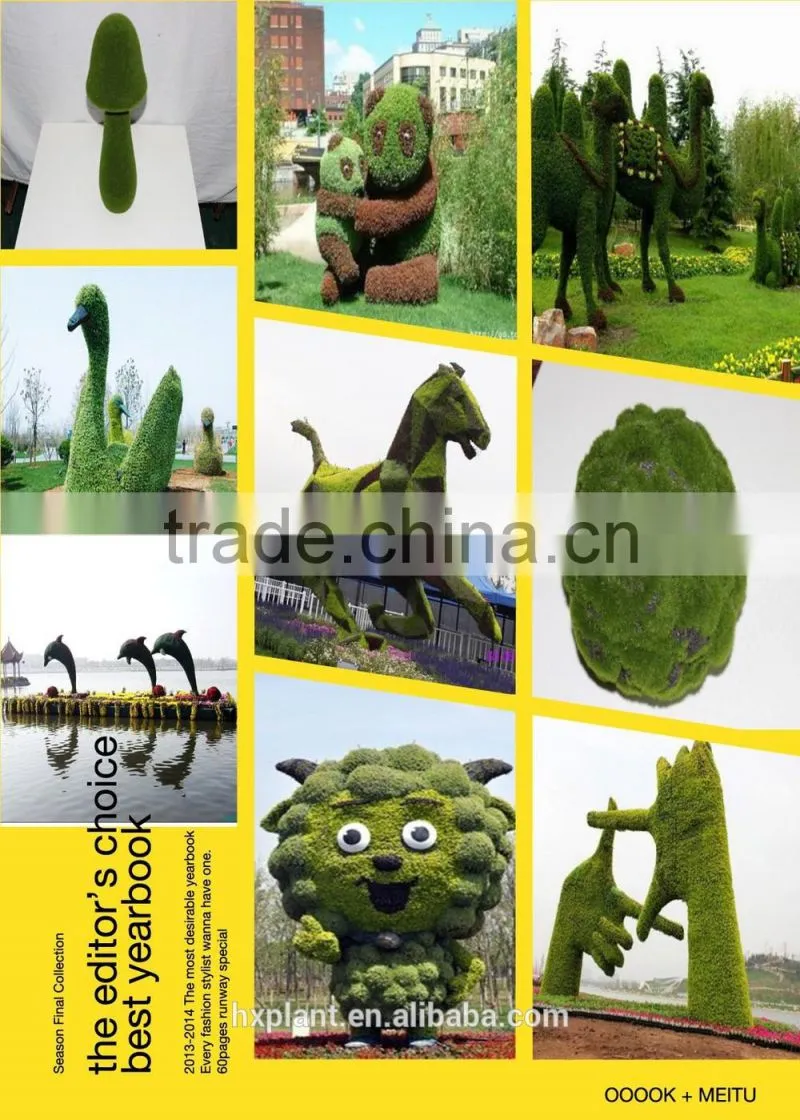 No.1 Green sculpture on sale simulation art sculpture on park artificial sculpture