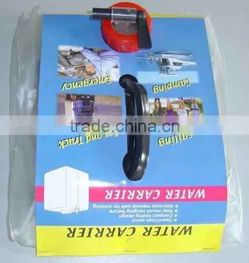 20L PVC water container with handle and valve 5-GALLON