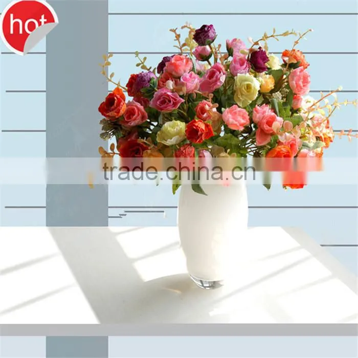 clear glass vase cylinder fashion glass vase