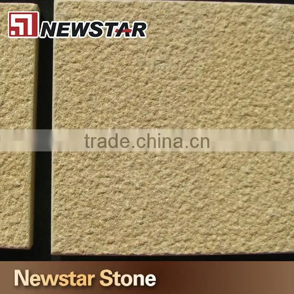 Chinese hot sales beige yellow sandstone tiles