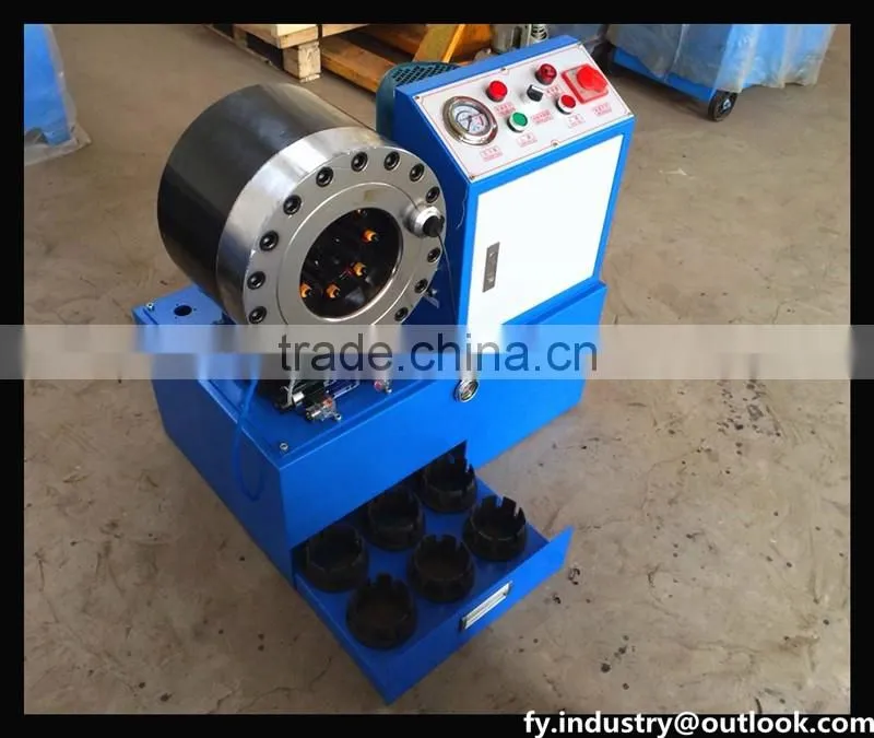 Contemporary new products rubber hose locking machine 6-51mm hose crimping machine hose crimper