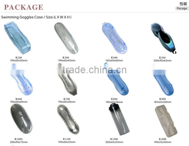CP lens silicone swimming goggle with CE certifacate