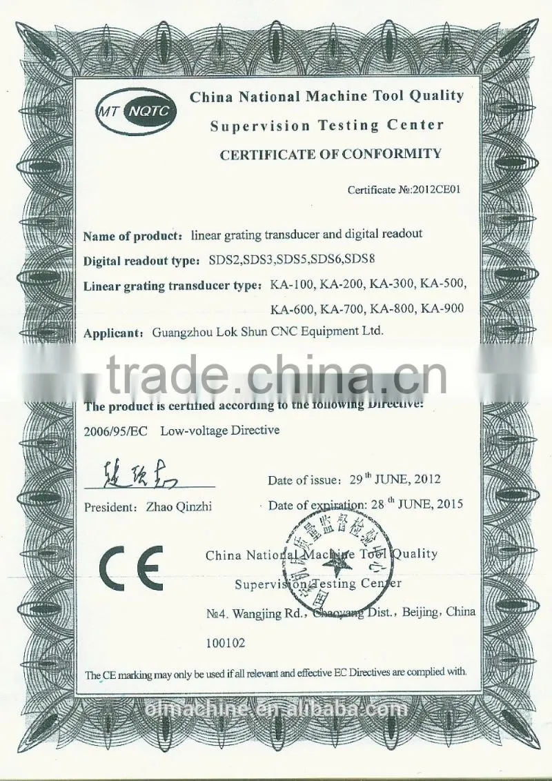 SINO Optical Linear Scale, linear encoder, linear glass scale, DRO, KA200 with length 30-360mm
