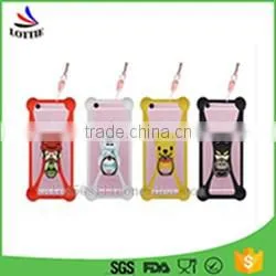 High quality universal Silicone Phone Holder 3d silicone phone case for iphone 6plus case