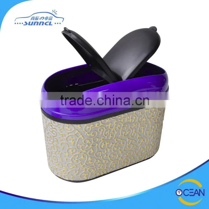 Plastic Useful Tidy Car Organizer Car Trash Can