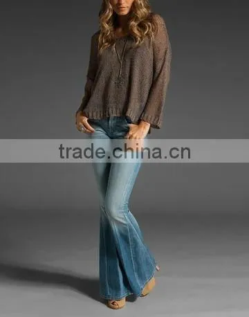 12SW002 Longsleeves V-Neck casual Sweater