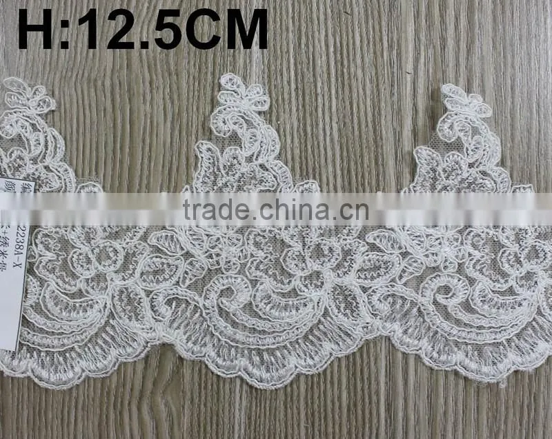 2017 hot sale & high quality lace border sarees for wholesales