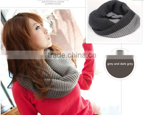 1pc high quality Double color korean latest spandex winter warm Neck warmers,neckerchief,scarf