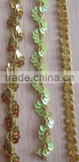 sequins connected sequin trim