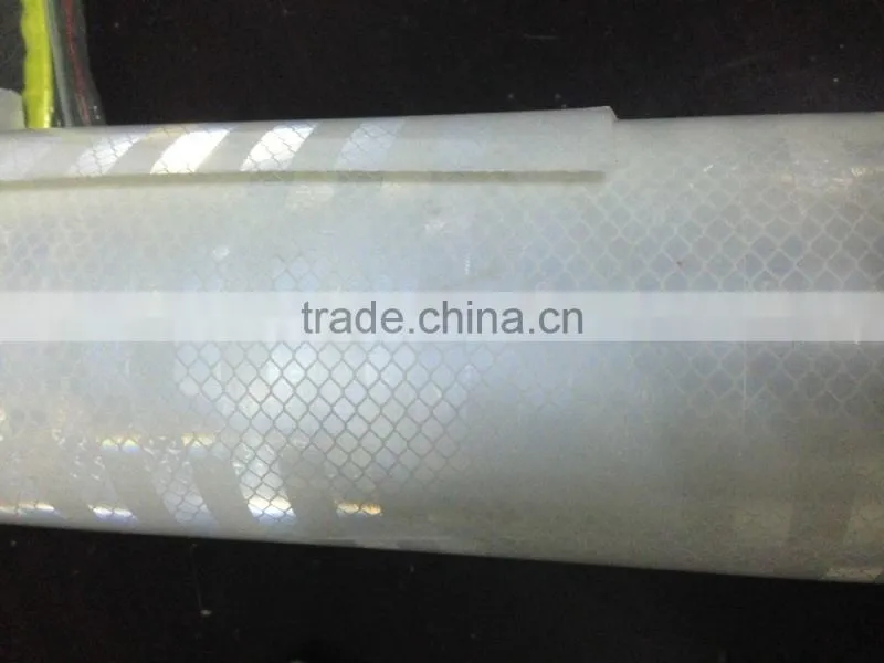 Colorful self adhesive reflective car wrap vinyl for warning