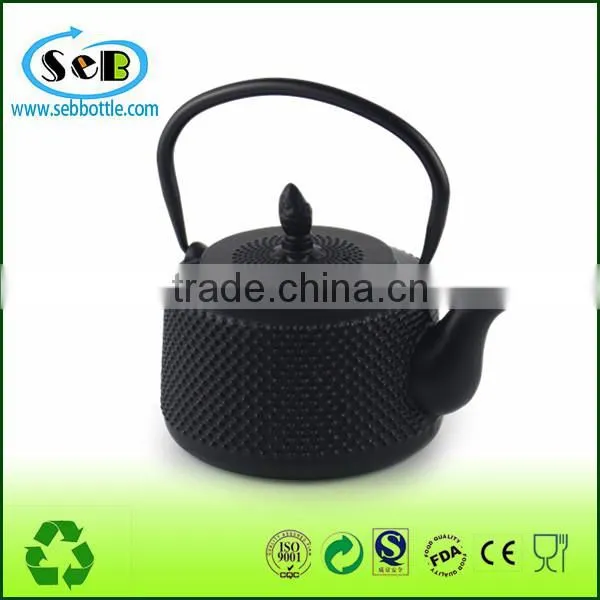 Chinese old fashion Cast Iron teapot for wholesale/LFGB passed
