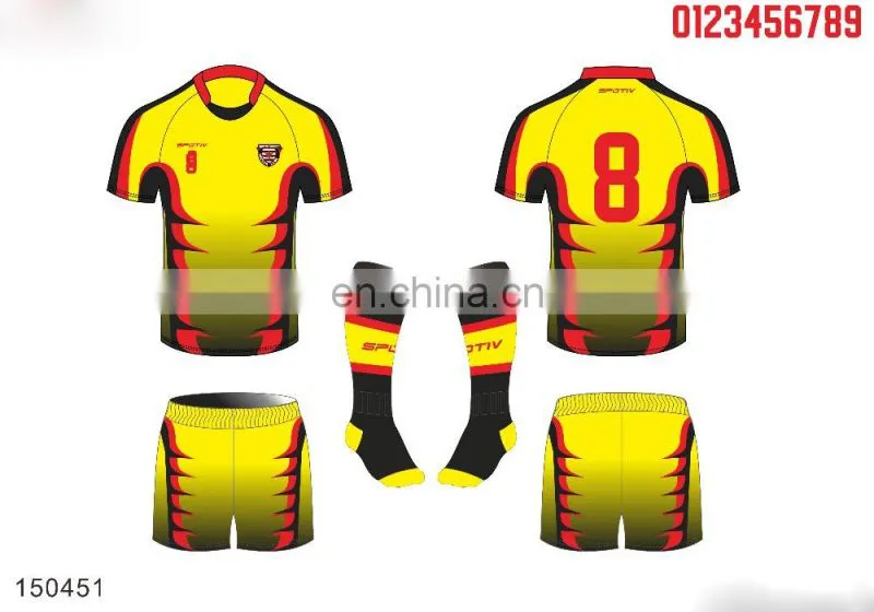 customized rugby club jersey for sale
