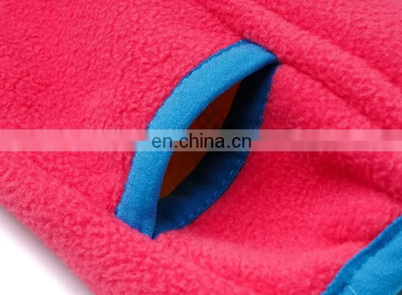 Female thick winter fleece jacket