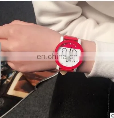 Top Quality Fashion Diamond Leather Quartz Analog Watch Bicycle Watch Children Students Wrist watch