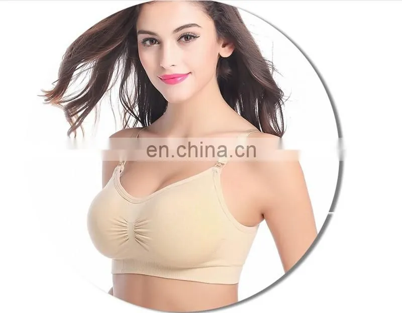 Women's Padded Maternity Underwire Nursing Bra with Full Sling