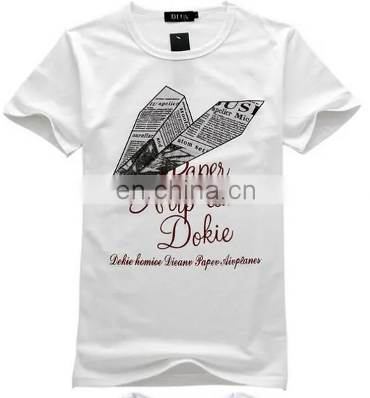 New Style Customize Tshirt For Men Casual Summer T Shirt Various Sizes OEM