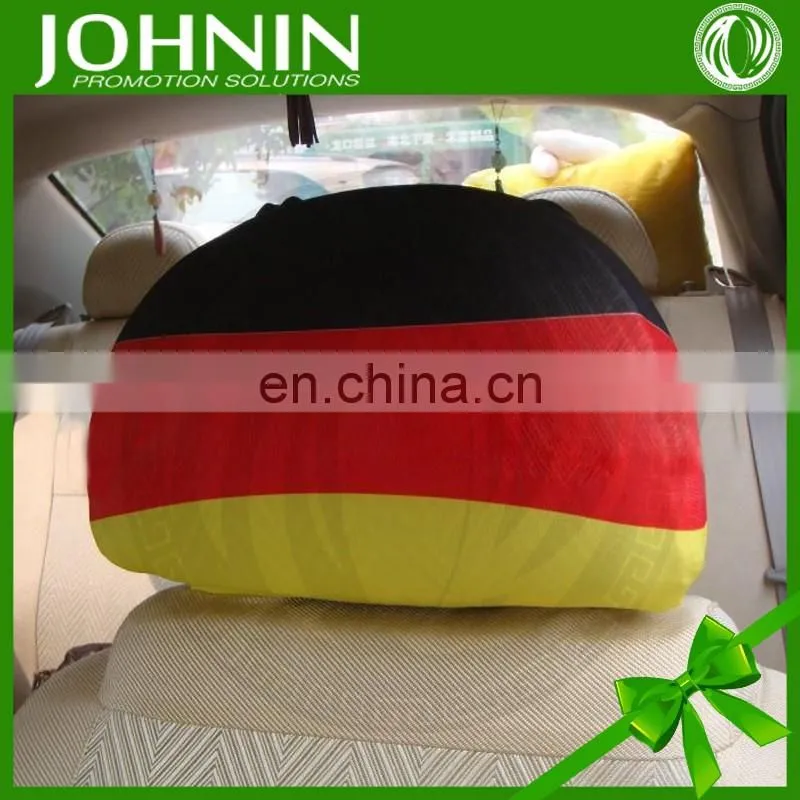 hot sale custom spandex polyester printed car seat headrest cover