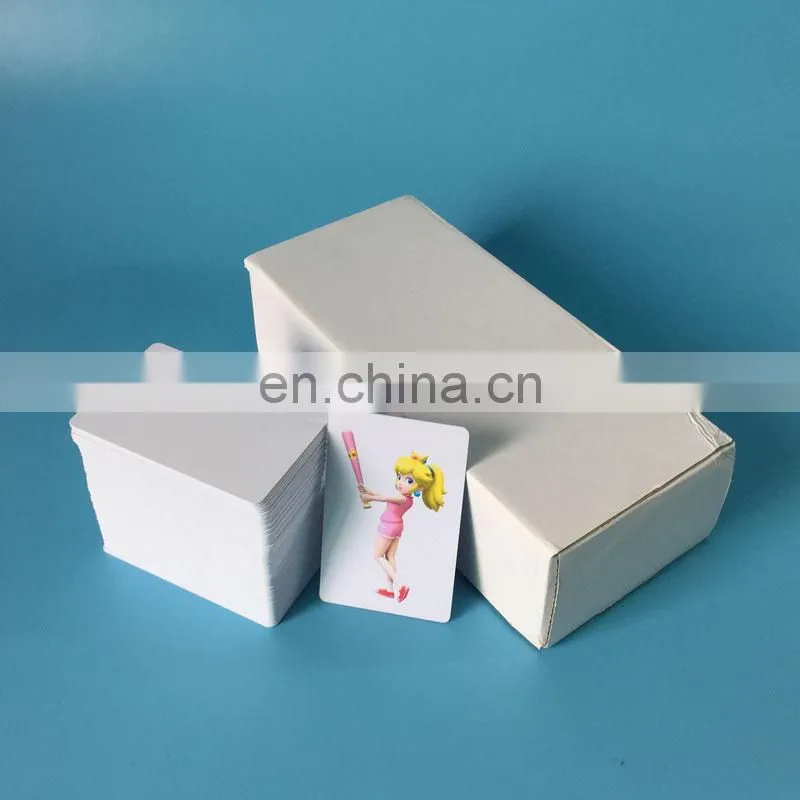 Manufacture Provide Inkjet PVC White Card for business card /name card