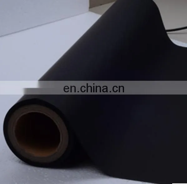 Black Protective Plastic Film for color box packaging