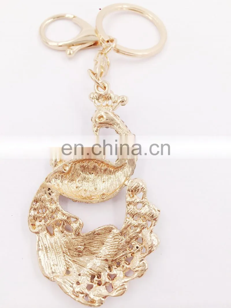 Colorful Flower Keychain Rainbow Charm Pendant Key Chain Key Holder Jewelry For Women