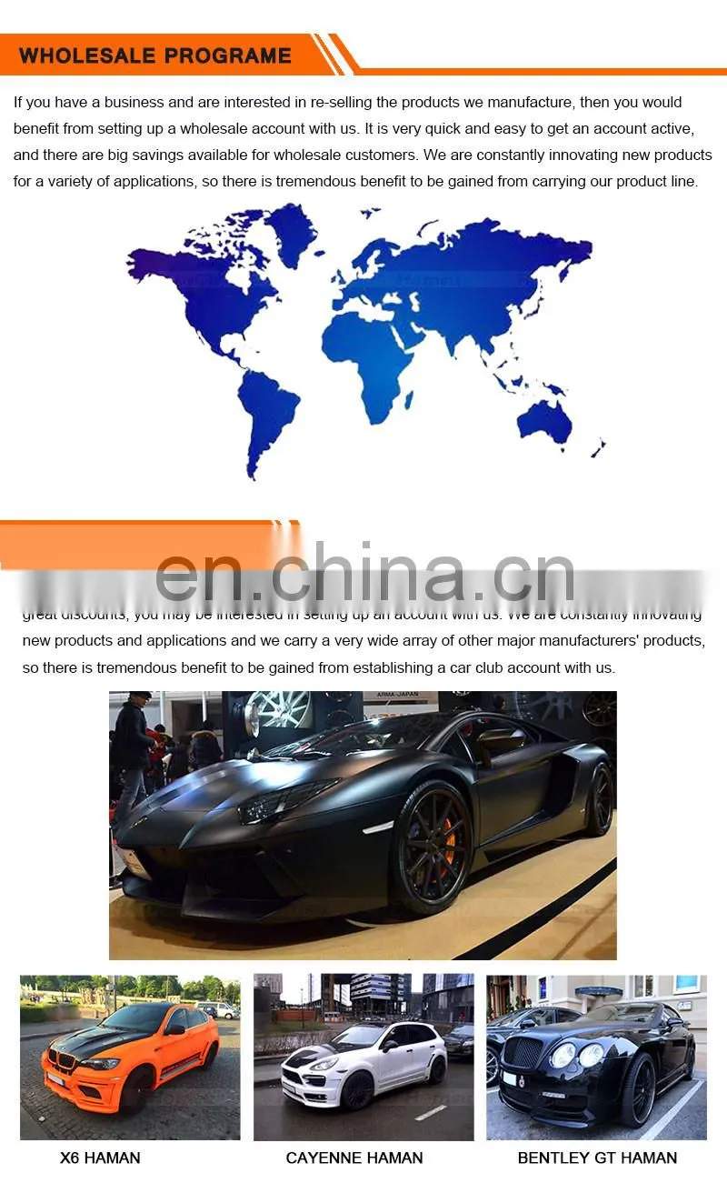 971 Body Kit Fit For porsch 2016 New panamera Turning Vors Style best body kit manufacturer