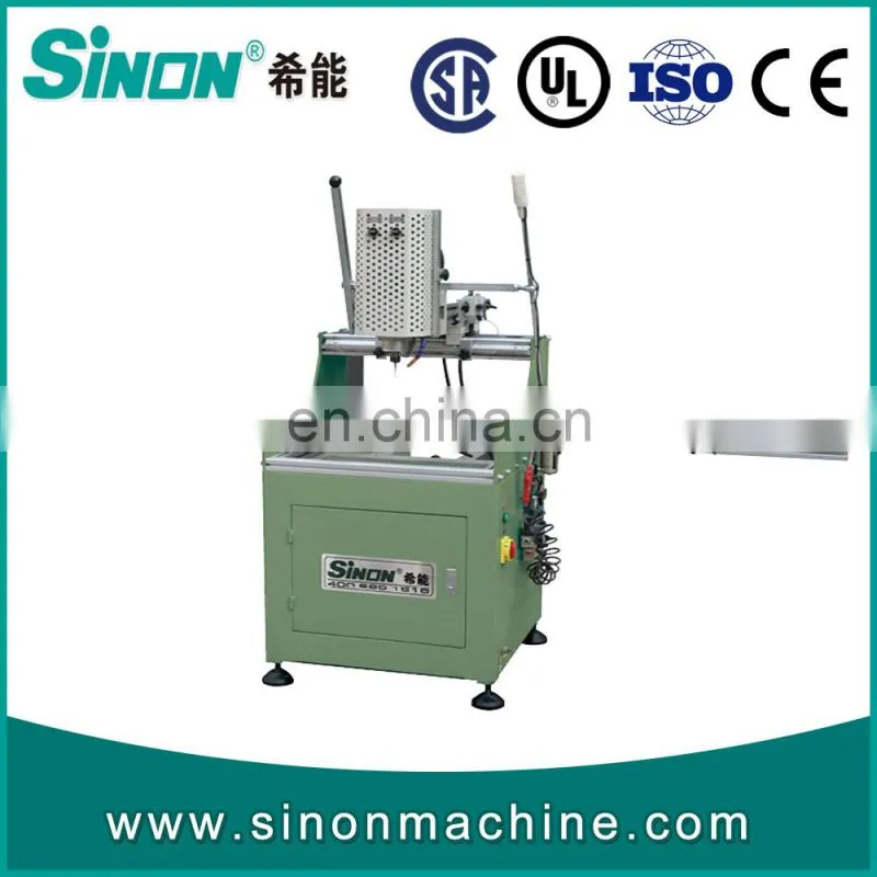 PVC Window Door Manufacturing Plastic Windows Pressing Hole Machine