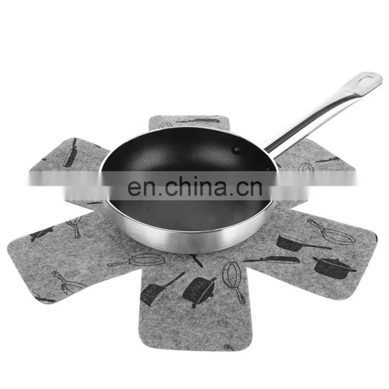 Eco-friendly felt pan protector made in China