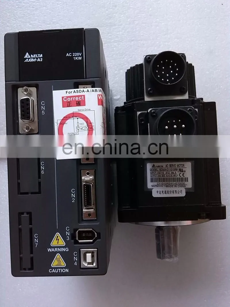 Delta servo motor with drive 3KW ECMA-F11830RS+ASD-B2-3023-B