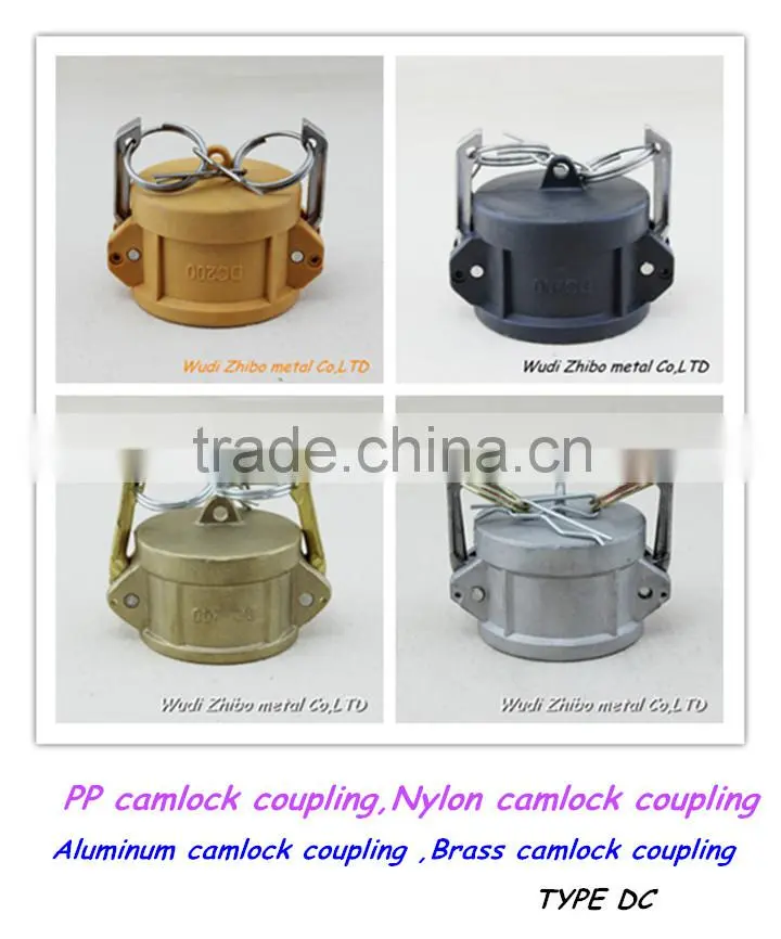 Polypropylene camlock couplings of all models