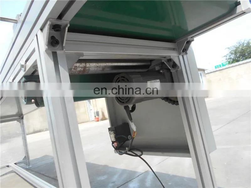 Shanghai Joygoal Light-duty pvc belt conveyor turn band transport for assemble line
