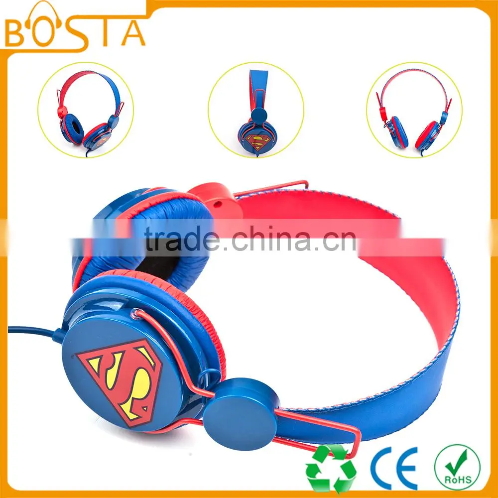 2015 Updated good leather hello kitty animation headphone