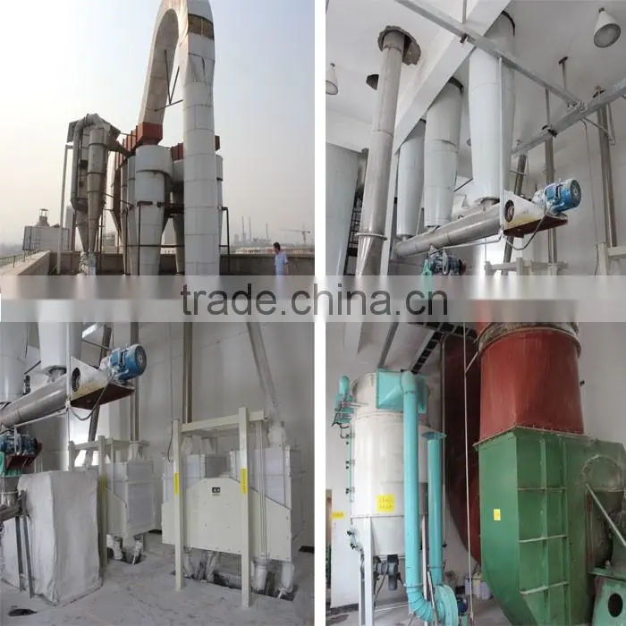 15 years experiences good quality wheat starch processing line/wheat starch plant