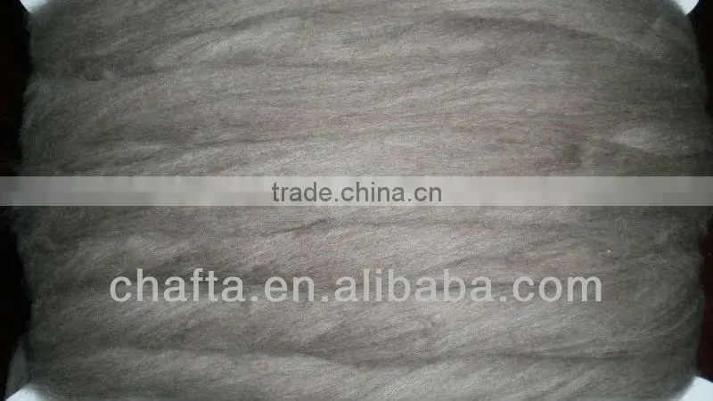 100% purple Cashmere Raw fibre