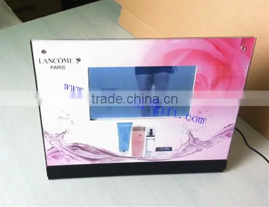 acrylic display stand with lcd screen