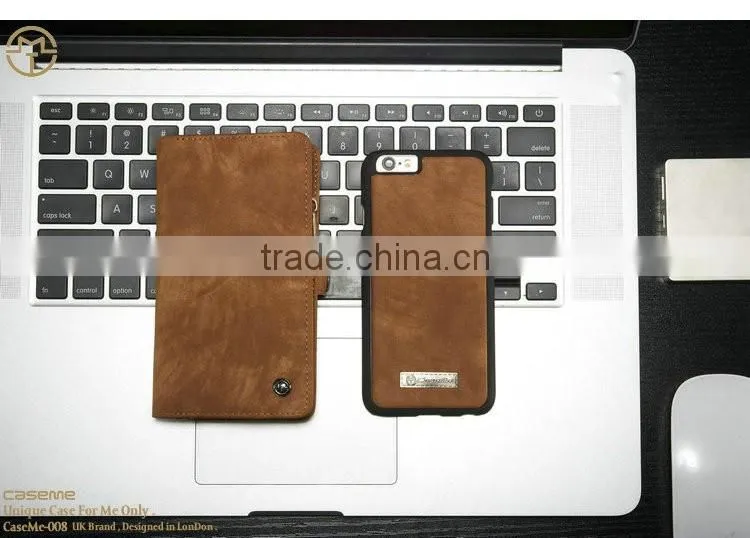 iCase manufacturer wholesale custom design wallet leather cell phone case for iphone 6s plus