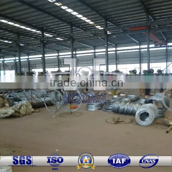 BTO-22 Galvanized Concertina Razor Barbed Wire