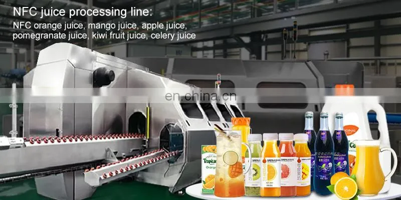 Industrial fruit and vegetable juice machine production line