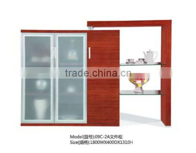 wooden filling cabinet/modern bookcase 09C-2A