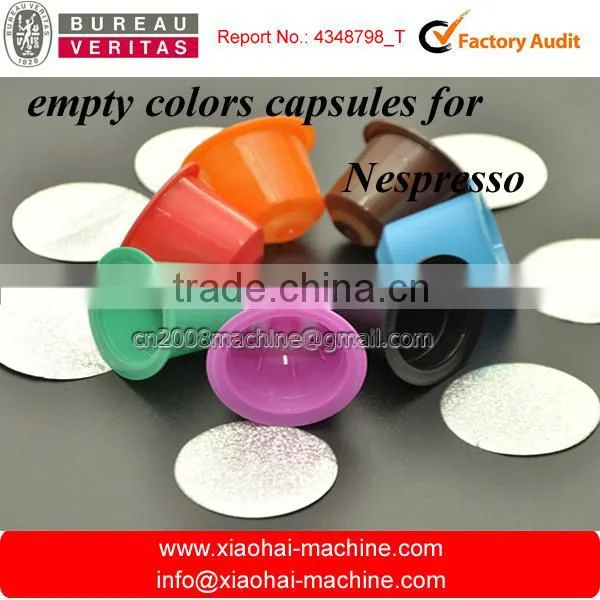 Nespresso compatible Empty coffee capsules