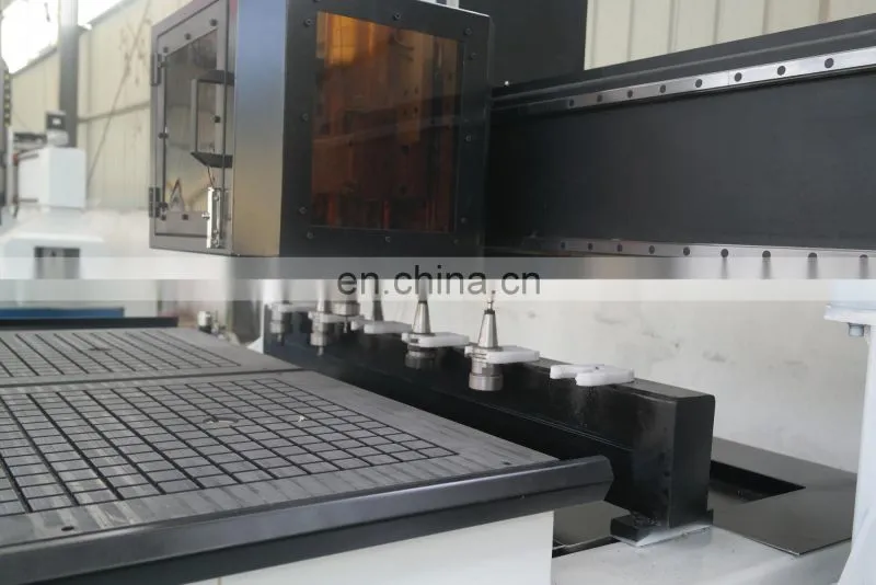 CNC Router Table with Rotary and ATC for Wood MDF Acrylic Works 1300*2500mm Machinery Repair Shops Energy & Mining Garment Shops
