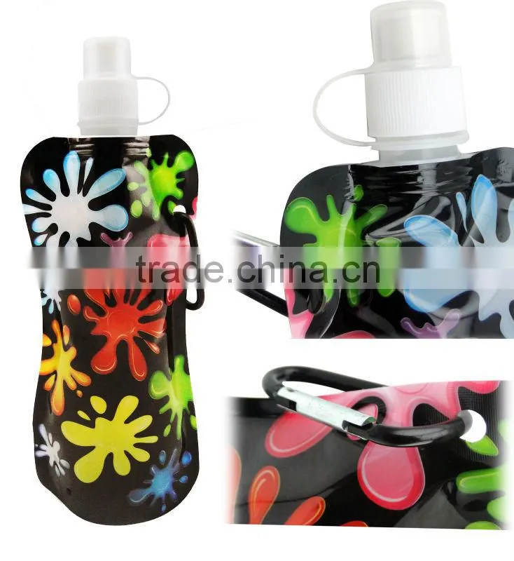 promotional water bottle collapsible