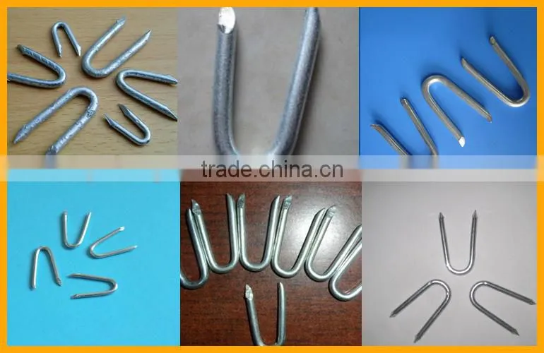 U type insulating nail