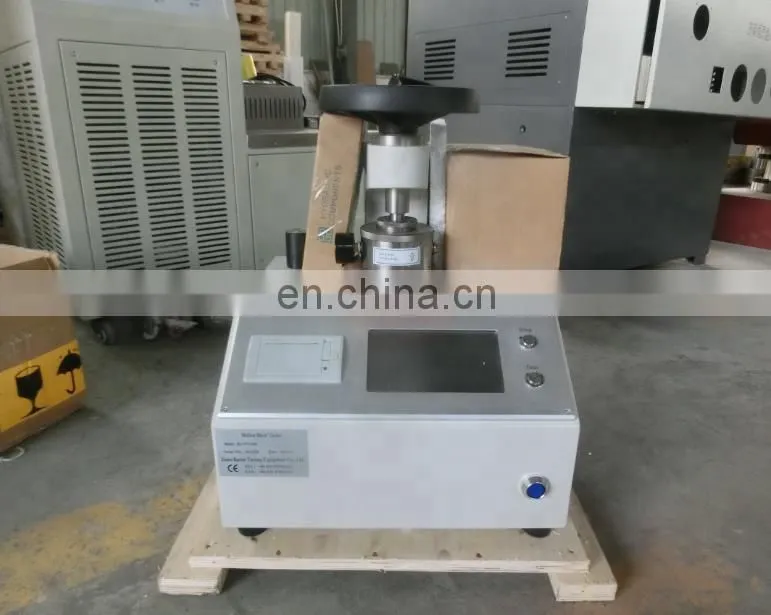 paper and cardboard Mullen burst tester