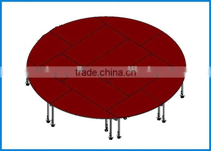 aluminum stage , folding outdoor concert stage, light stage for sale